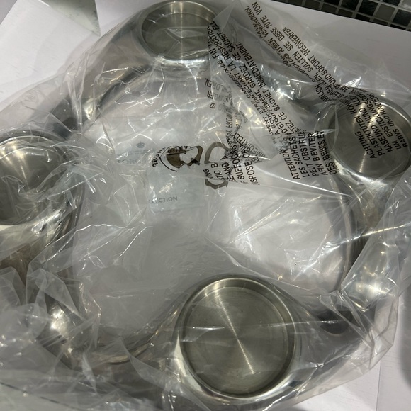 Georg Jensen NIB  Cobra Round Candleholder - Picture 2 of 5